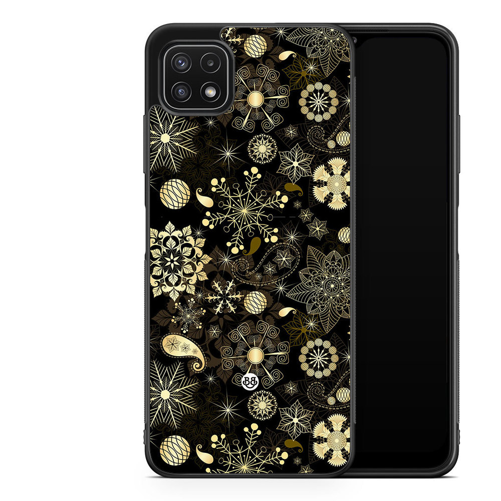 Samsung Galaxy A22 5G Case - Christmas Glitter