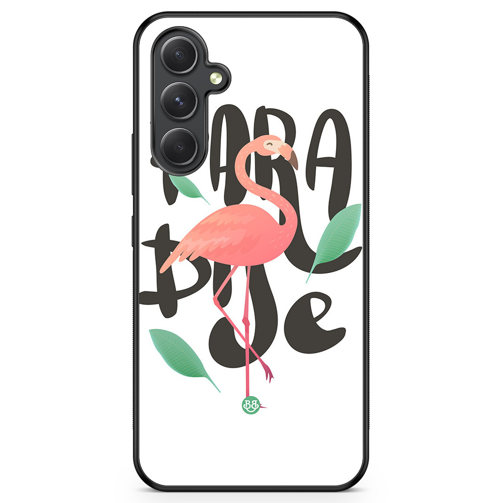 Samsung Galaxy A54 5G Case - Paradise Flamingo