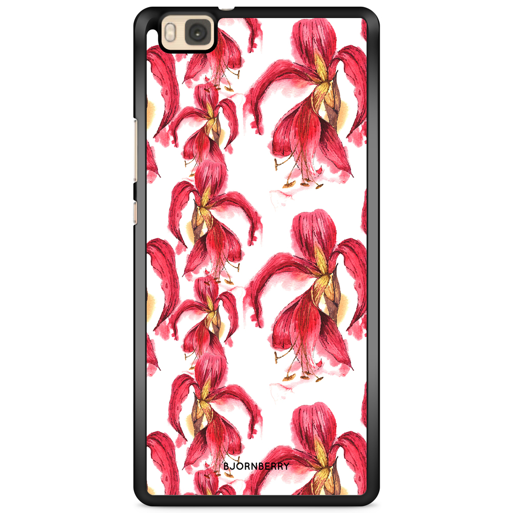 Huawei P8 Lite Case - Exotic Flowers
