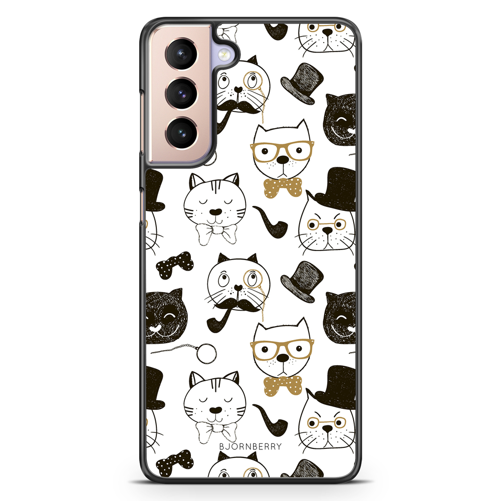 Samsung Galaxy S21 Case - Cartoon Cats