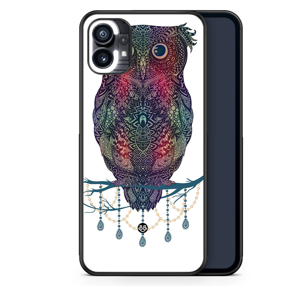 Nothing Phone (1) Case - Mandala Owl