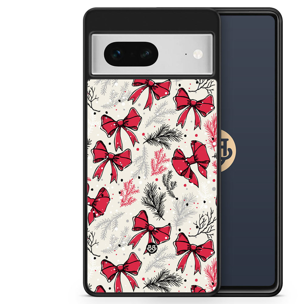 Google Pixel 7 Case - Christmas Bows
