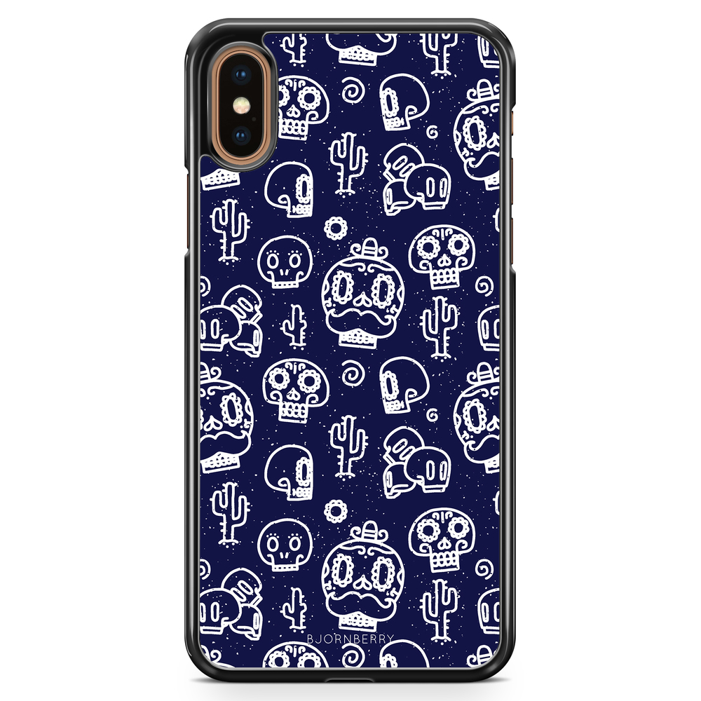 iPhone XS Max Case - Oldschool Skulls