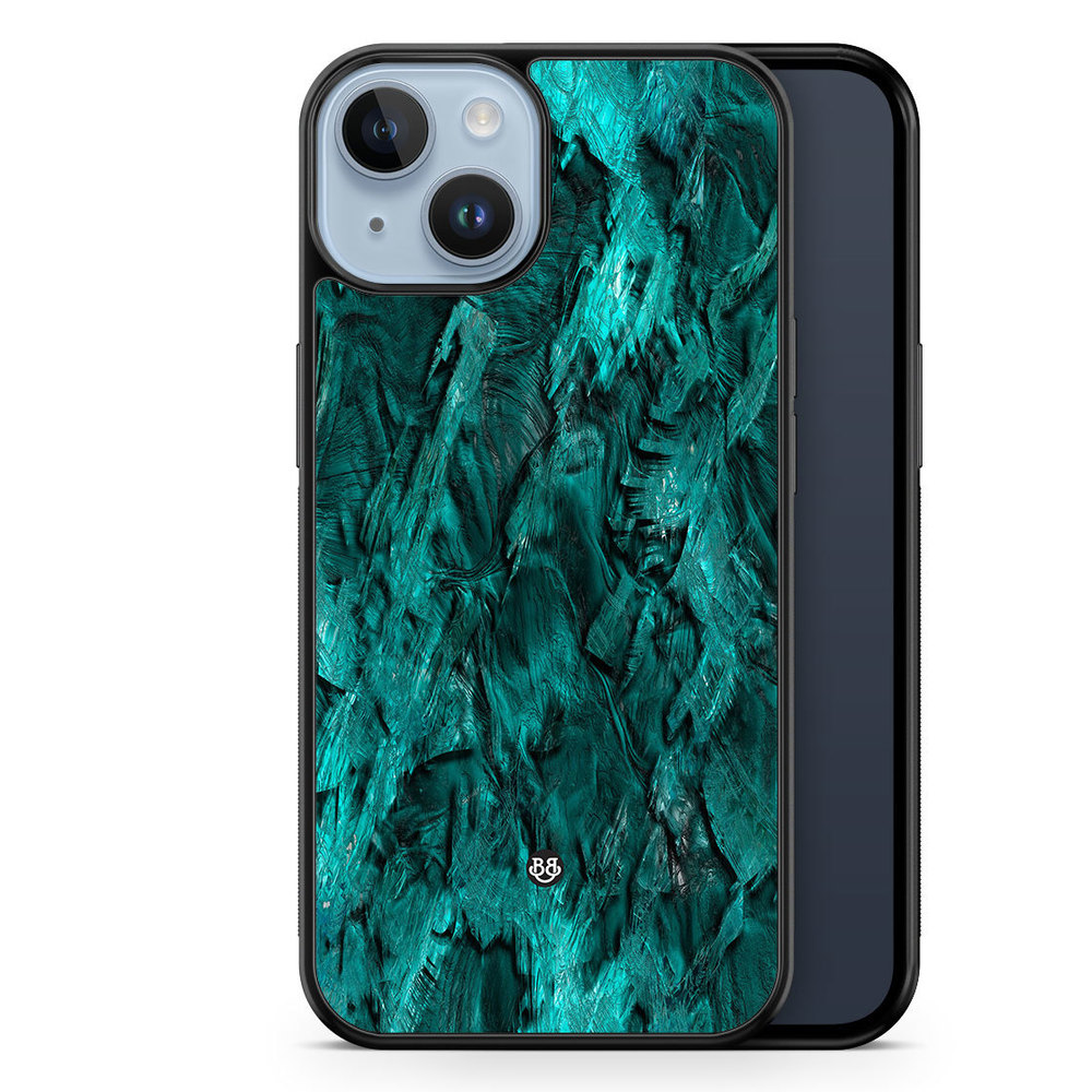 iPhone 14 Plus Case - Green Crystal