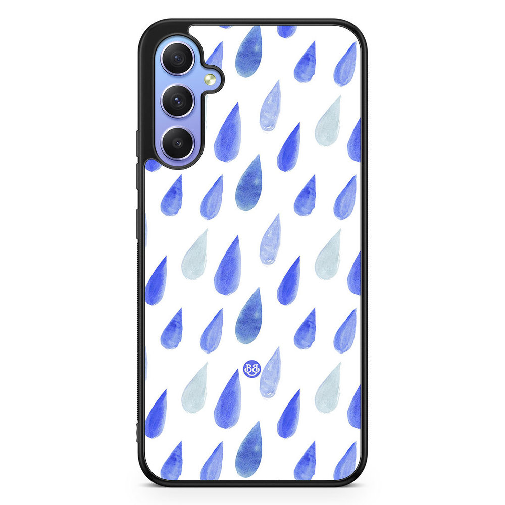 Samsung Galaxy A34 5G Case - Watercolor Rain