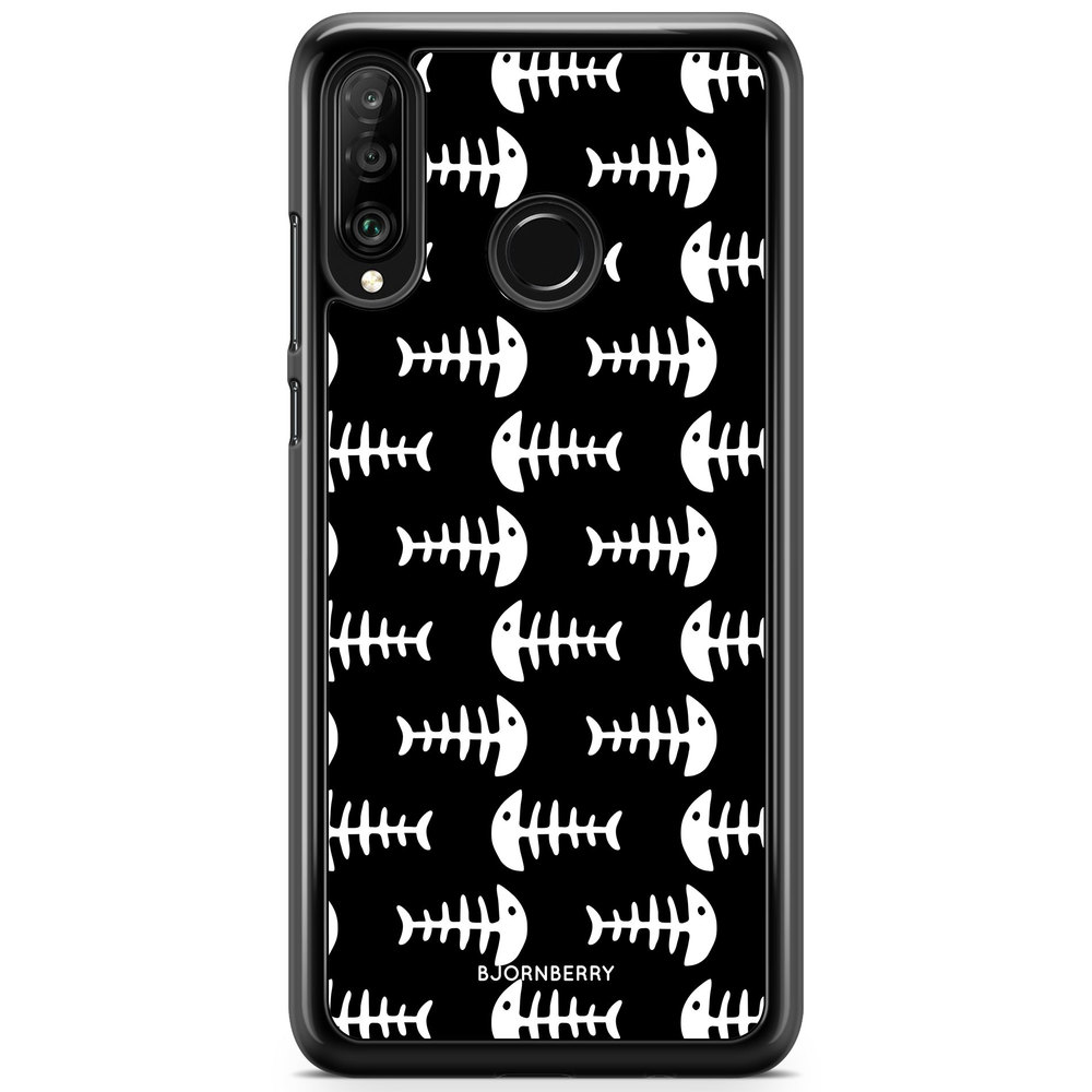 Huawei P30 Lite Skal - Fiskben | Mobilskal & Mobilfodral BJORNBERRY