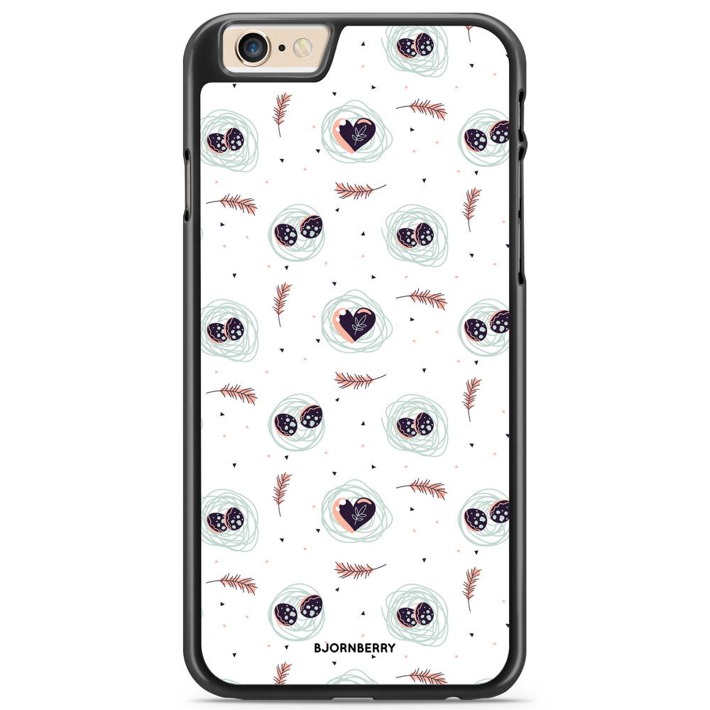 iPhone 6 Plus/6s Plus Case - Eggs and Hearts