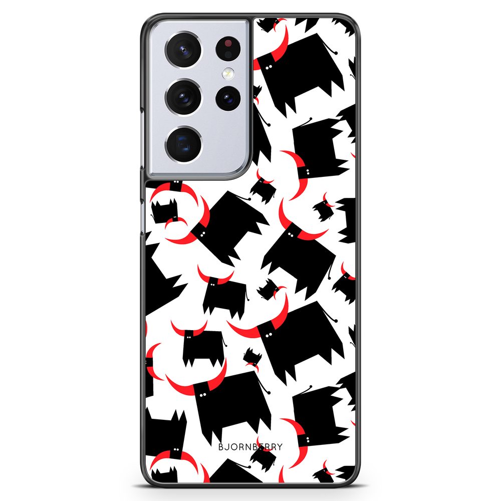 Samsung Galaxy S21 Ultra Case - Bull Red Horns