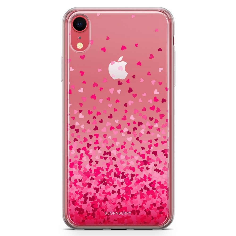 iPhone XR Fashion Case - Heart Confetti