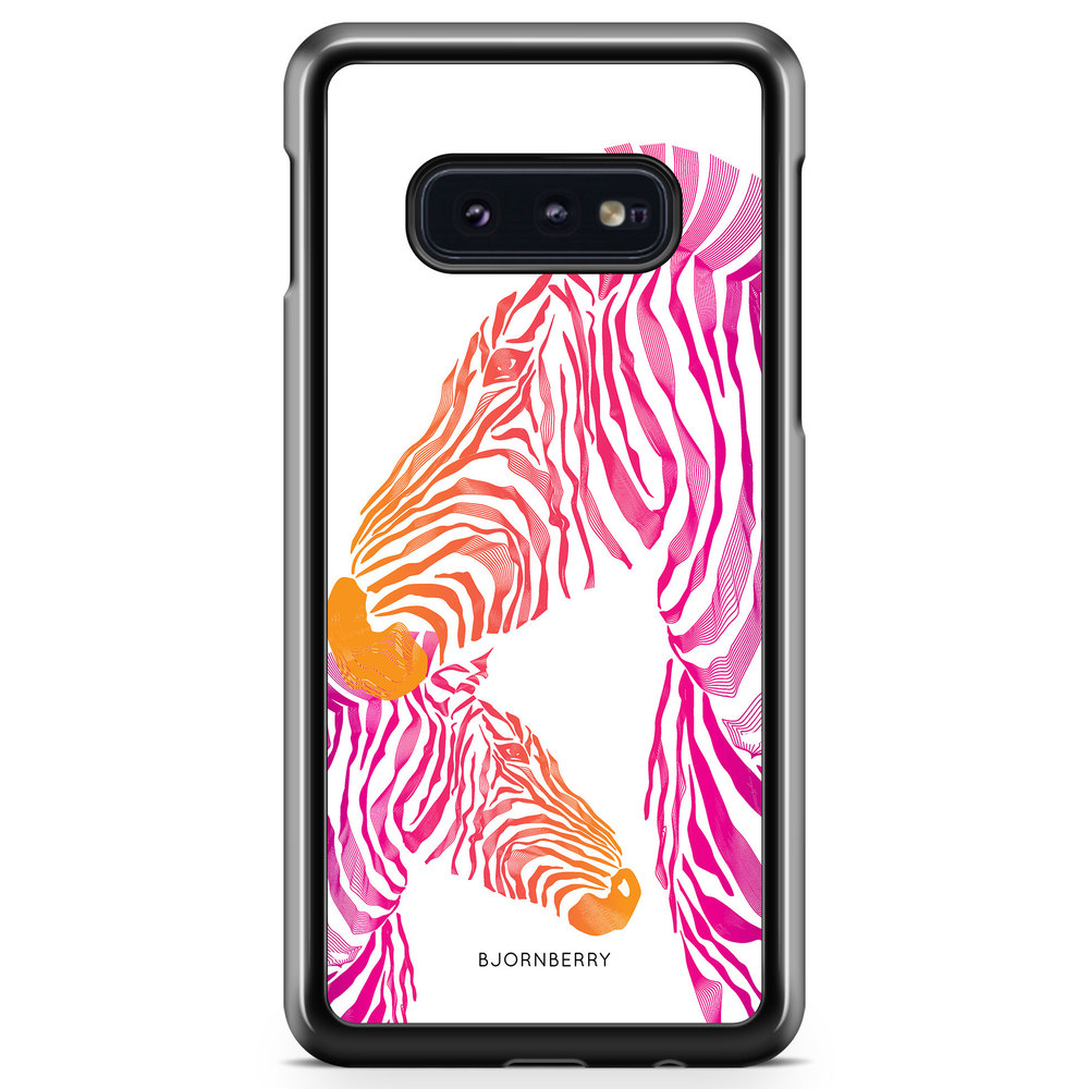 Samsung Galaxy S10e Case - Pink Zebras