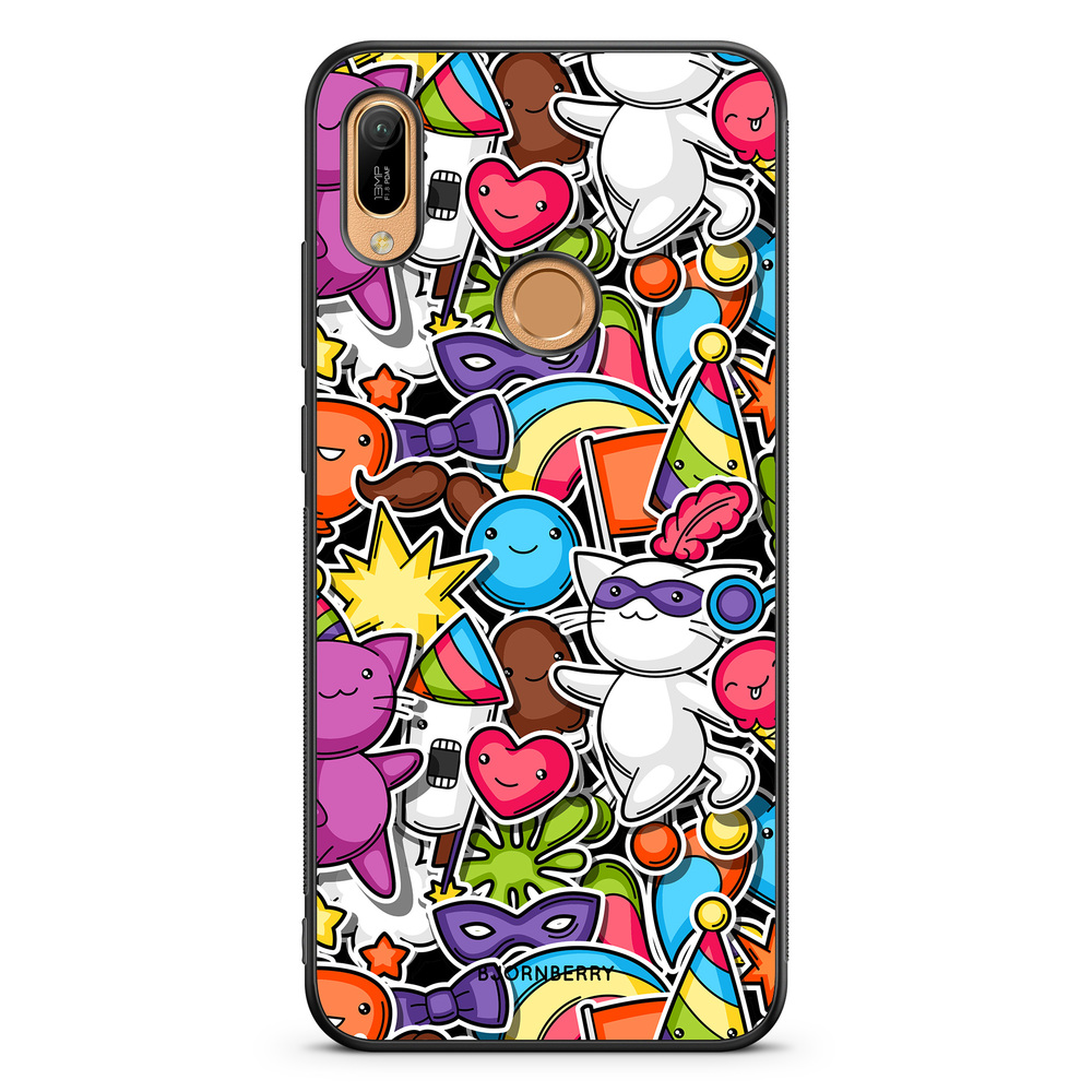 Huawei Y6 2019 Case - Cute Sticker