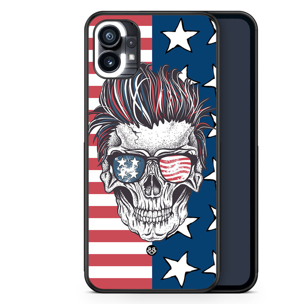 Nothing Phone (1) Case - USA Skull