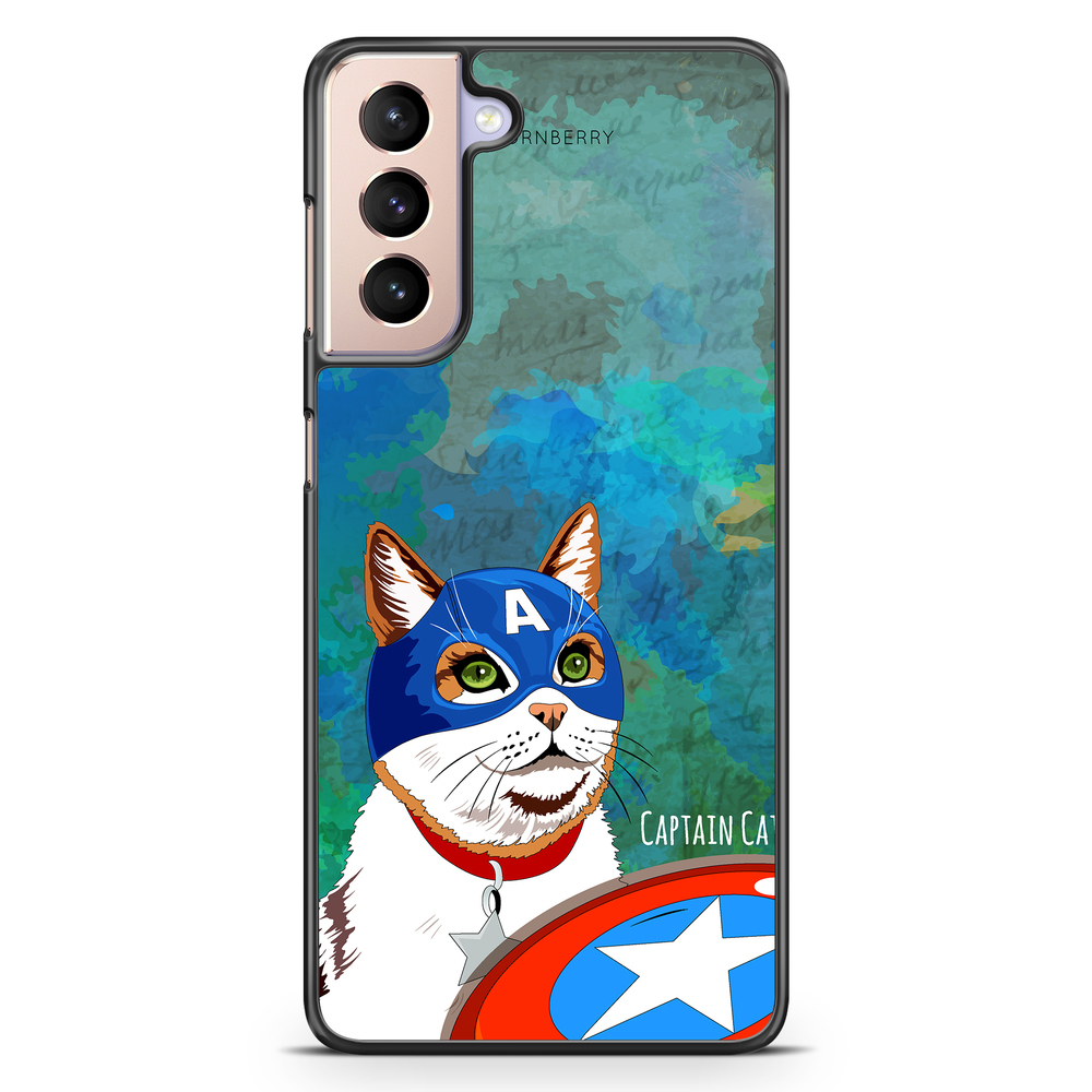 Samsung Galaxy S21 Case -  Captain Cat