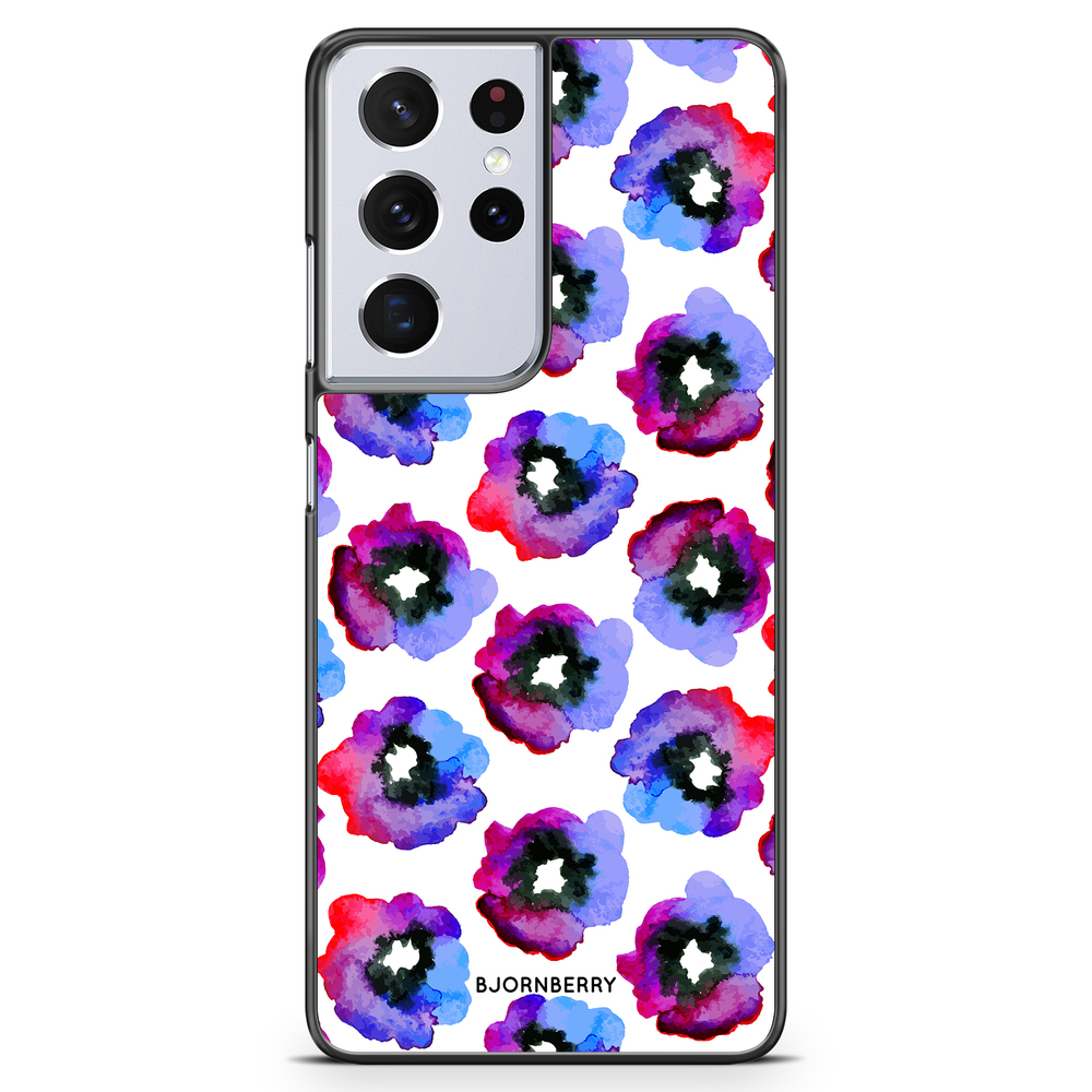 Samsung Galaxy S21 Ultra Case - Violet Flowers