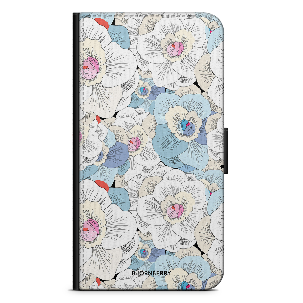 iPhone 12 Plånboksfodral - Blommor | Mobilskal & Mobilfodral BJORNBERRY