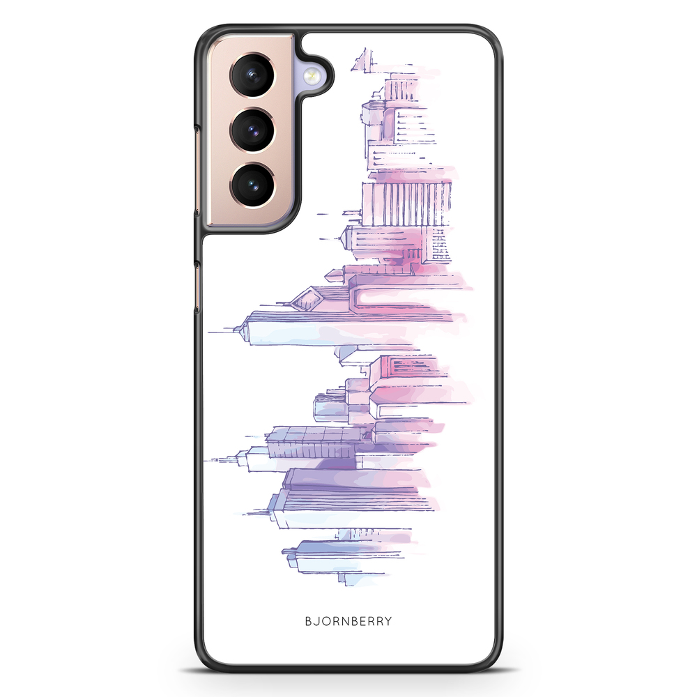 Samsung Galaxy S21 Case - Watercolor Skyline