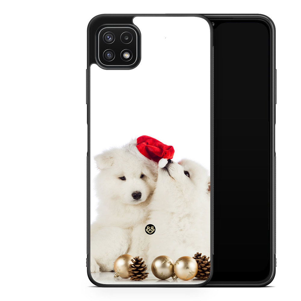 Samsung Galaxy A22 5G Case - Christmas Dogs