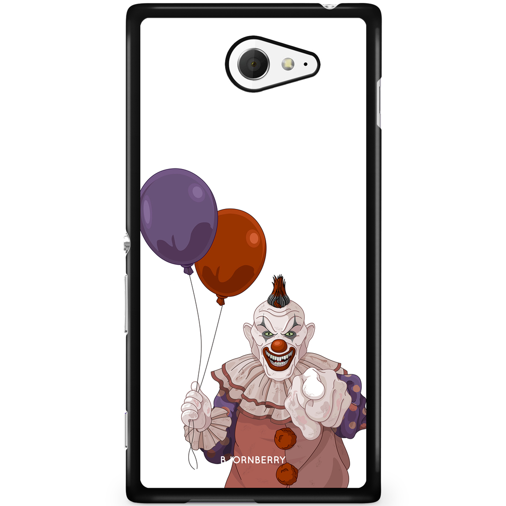 Sony Xperia M2 Aqua Case - Scary Clown
