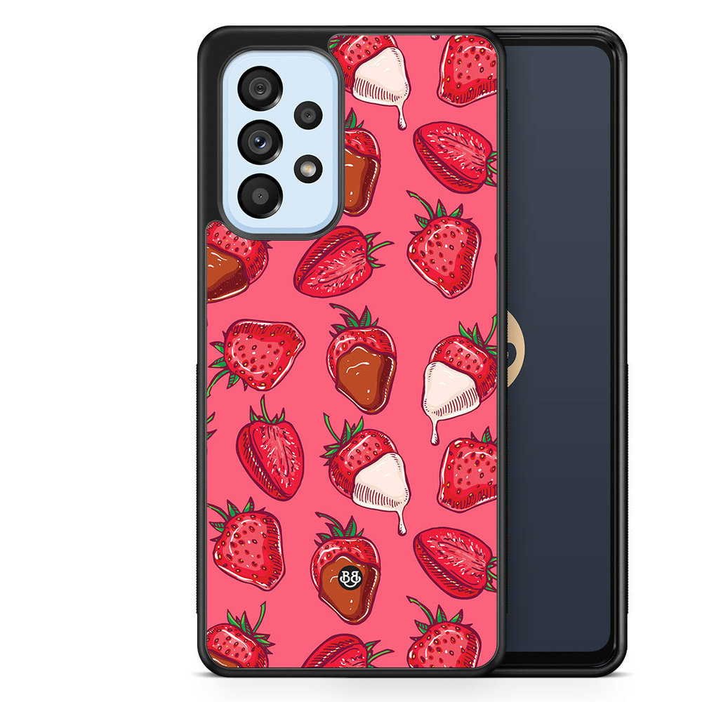 Samsung Galaxy A53 5G Case - Strawberry Chocolate