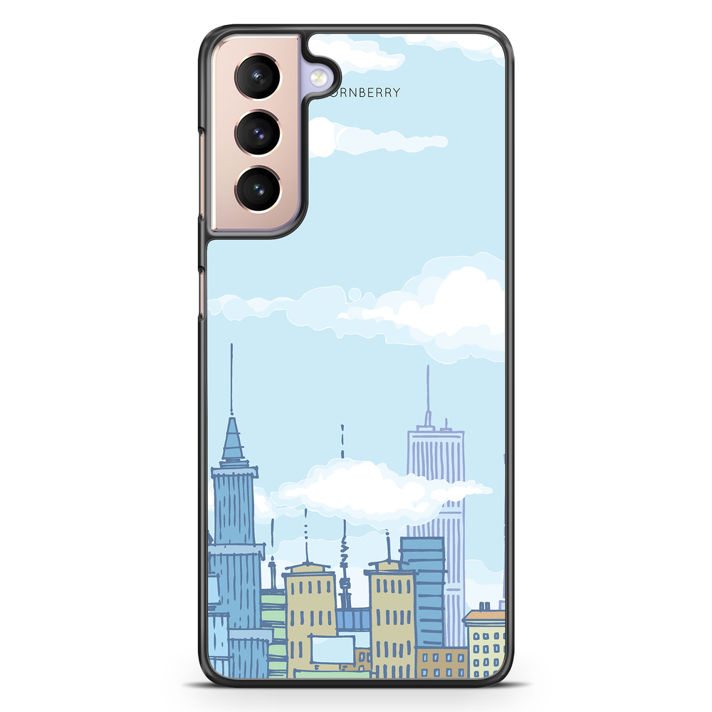 Samsung Galaxy S21 Case - Cartoon Skyline