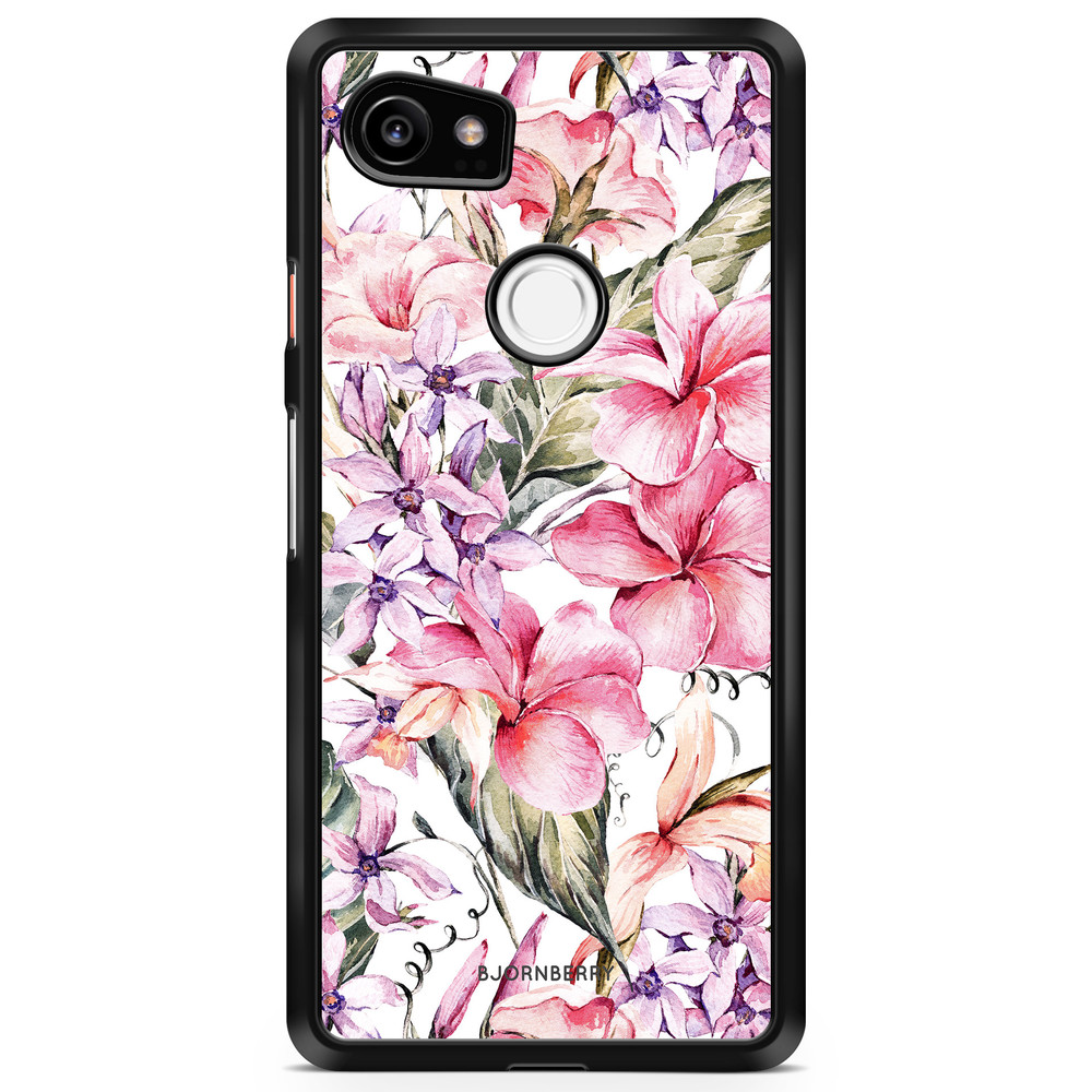 Google Pixel 2 XL Case - Watercolor Flowers