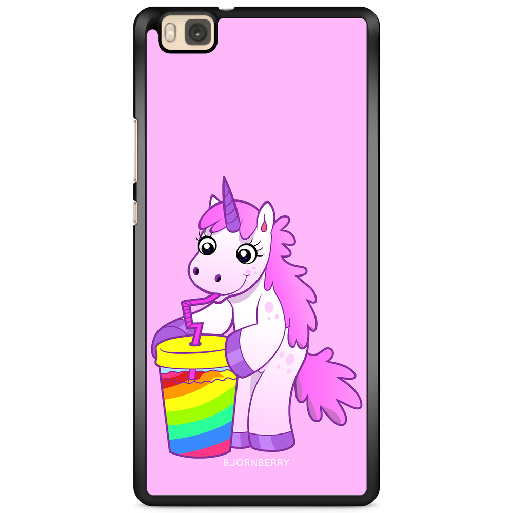 Huawei P8 Lite Case - Drinking Unicorn