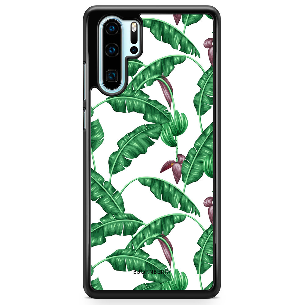 Huawei P30 Pro Case - Banana Leaves