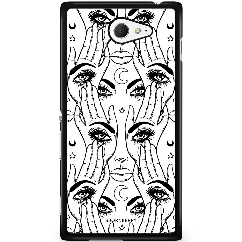 Sony Xperia M2 Aqua Case - Eyes & Hands