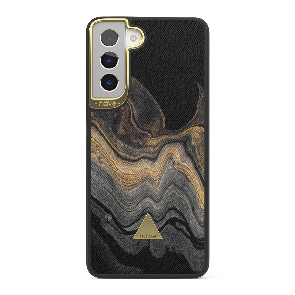 Naive Samsung Galaxy S21 Case - Gold Dust