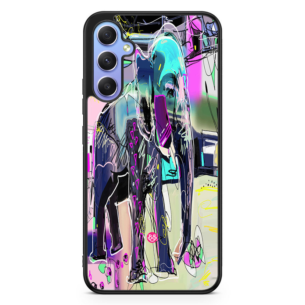 Samsung Galaxy A34 5G Case - Abstract Elephant