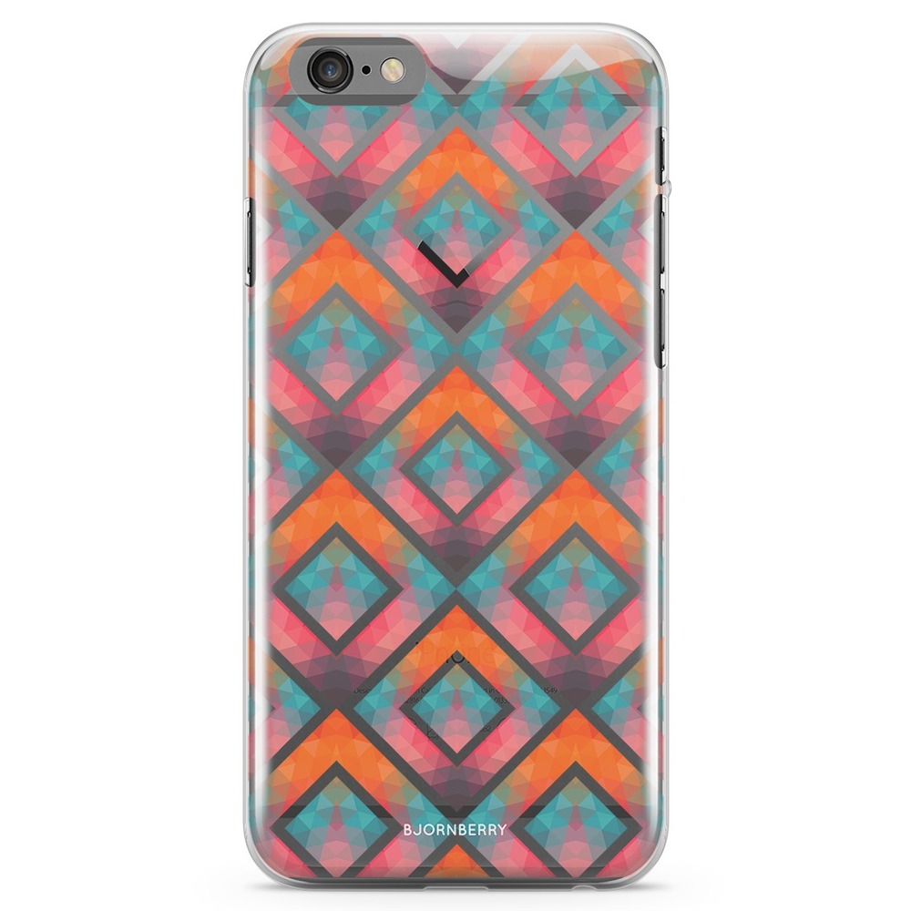 iPhone 6/6s TPU Case - Retro squares