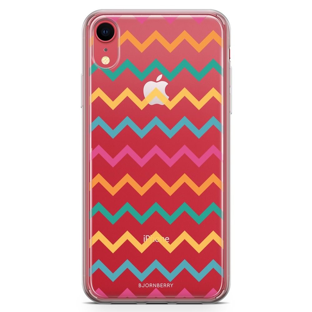 iPhone XR Fashion Case - Chevron Pattern