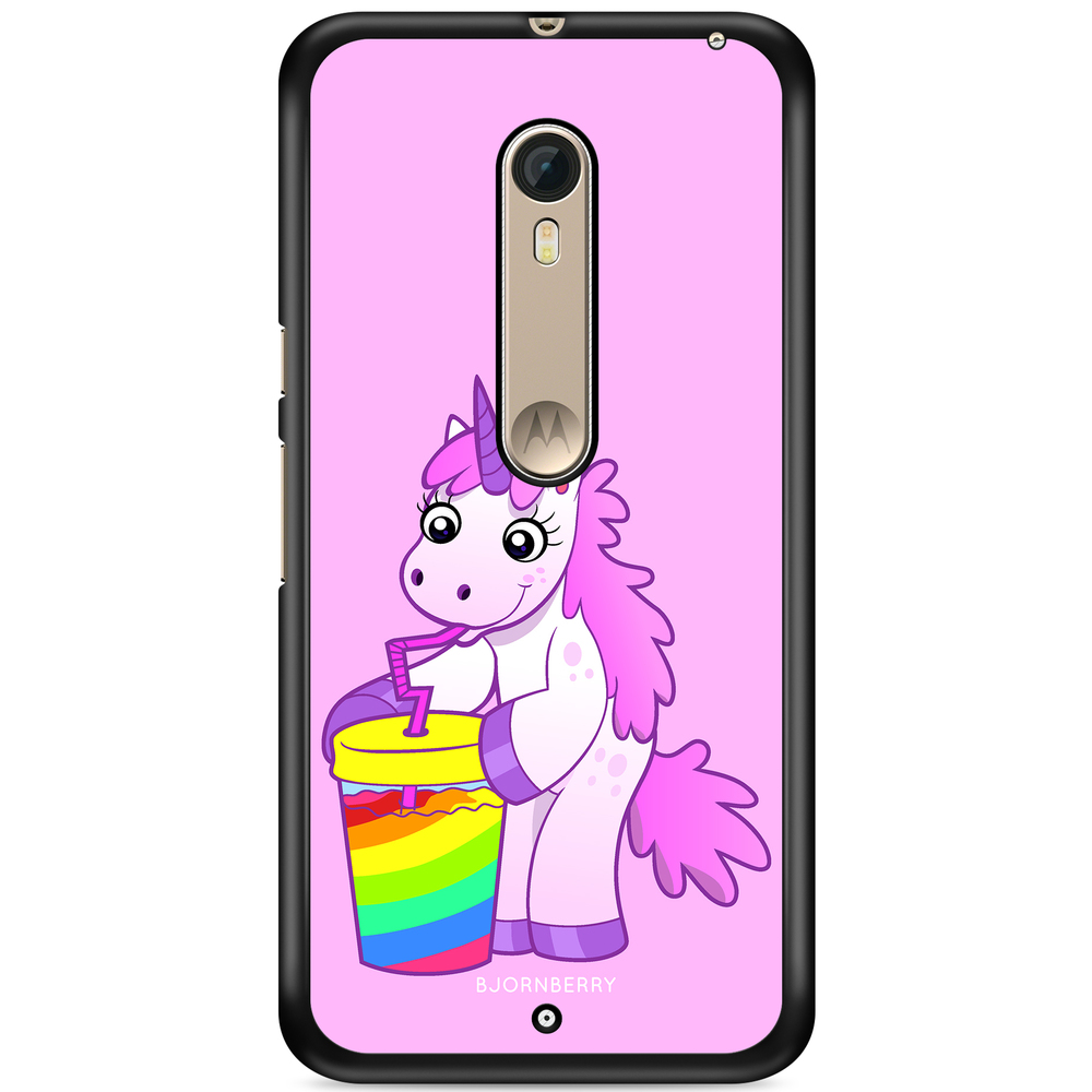 Moto X Style Case - Drinking Unicorn