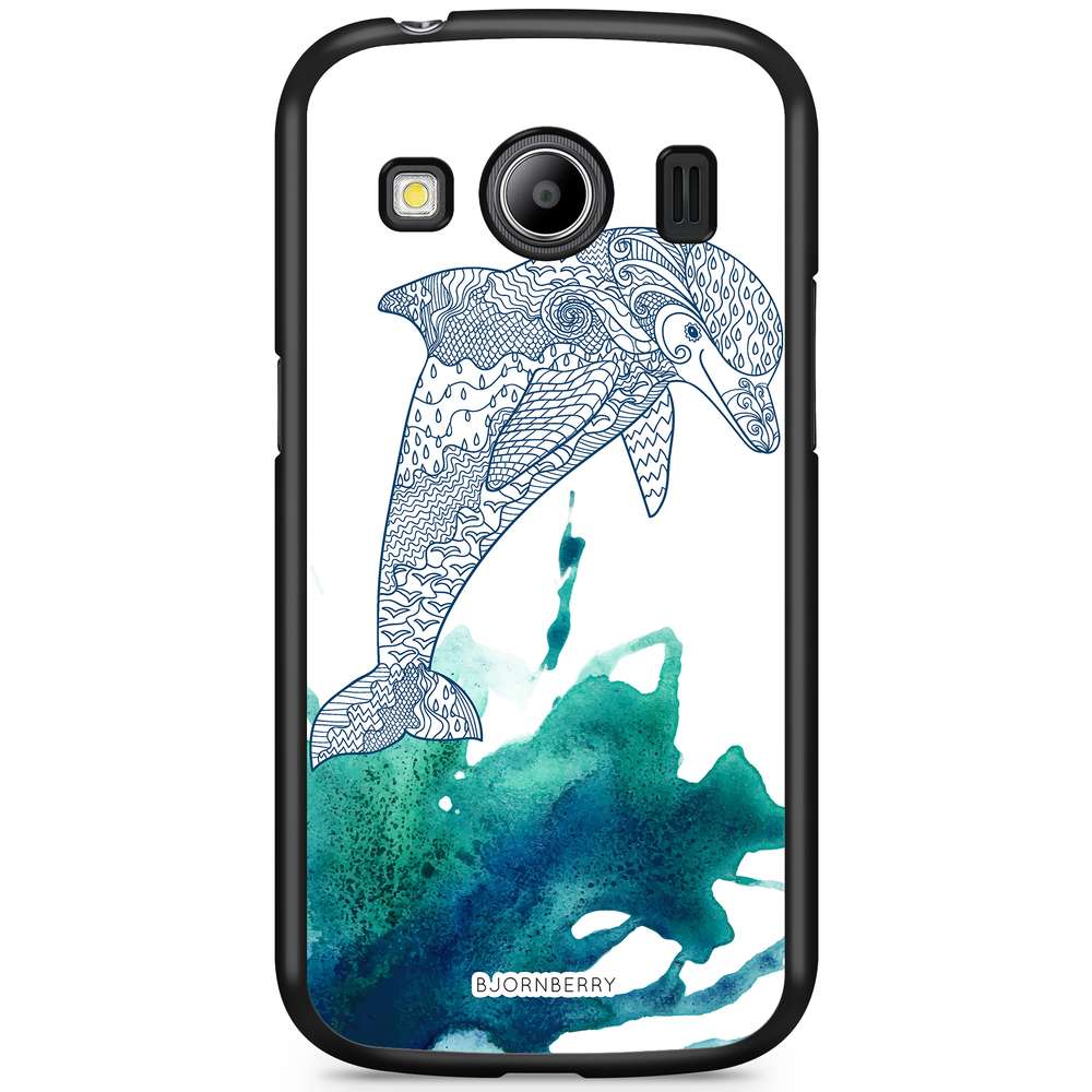 Samsung Galaxy Ace 4 Case - Mandala Dolphine