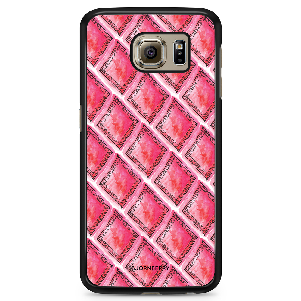 Samsung Galaxy S6 Case - Red Rhombus