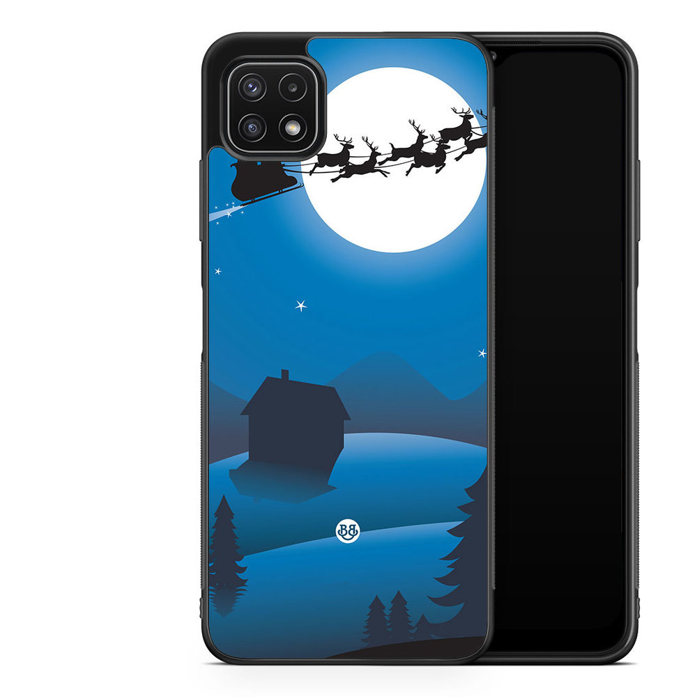Samsung Galaxy A22 5G Case - Festive Sleigh