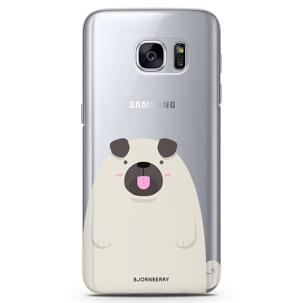 Samsung Galaxy S6 TPU Case - Fat Pug