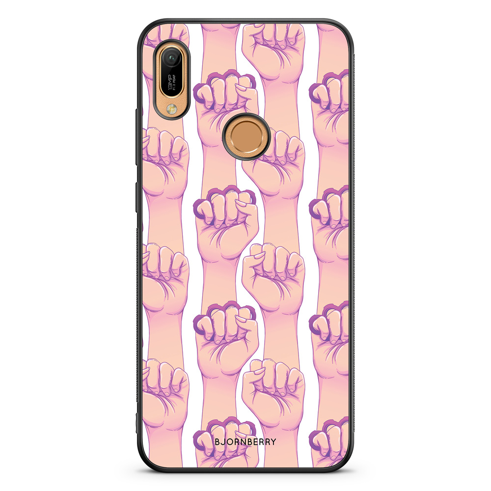 Huawei Y6 2019 Case - Hand Pattern