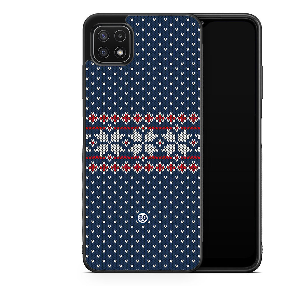 Samsung Galaxy A22 5G Case - Knitted Xmas