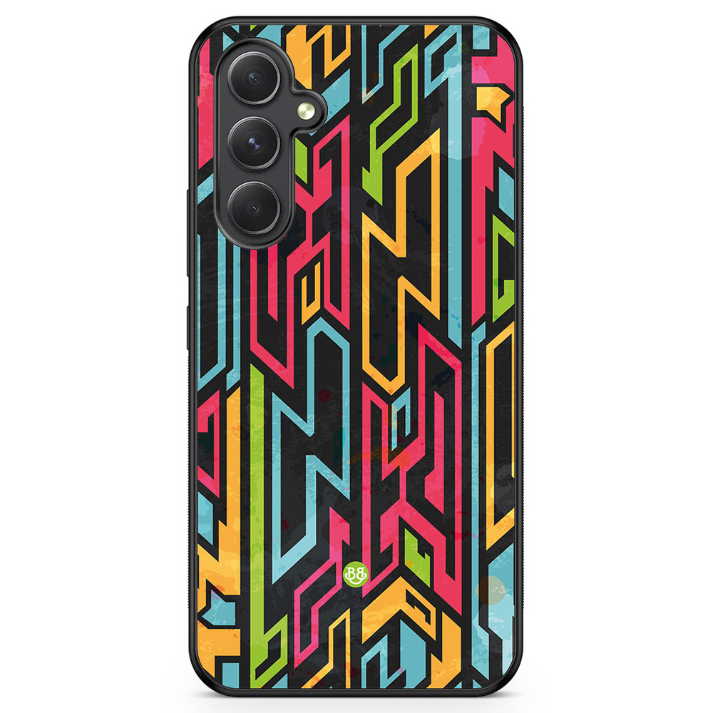 Samsung Galaxy A54 5G Case - Colored Tribal