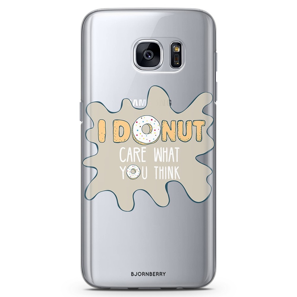 Samsung Galaxy S6 TPU Case - I Donut Care