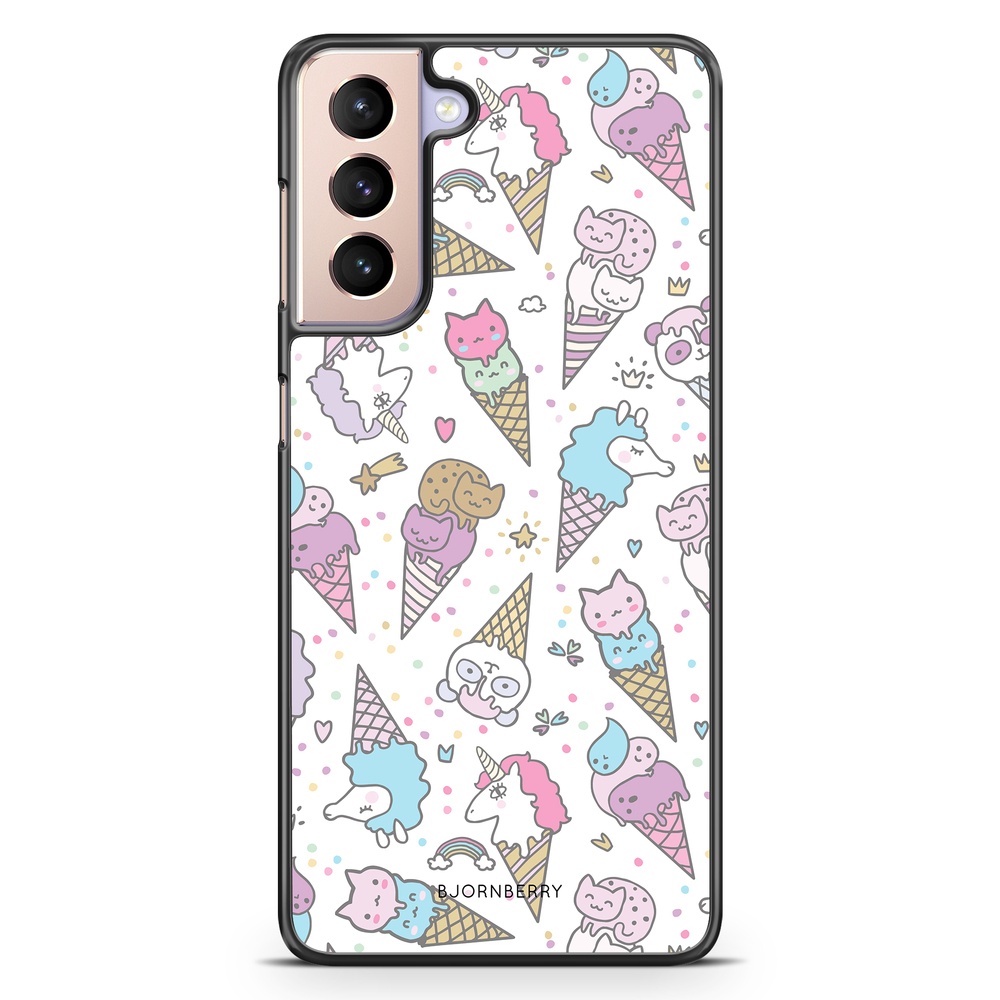 Samsung Galaxy S21 Case - Cute Ice Cream