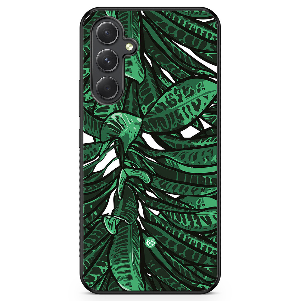 Samsung Galaxy A54 5G Case - Tropical leaves