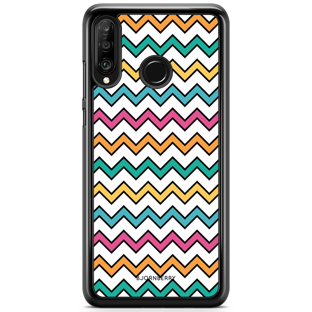 Huawei P30 Lite Case - Chevron Pattern
