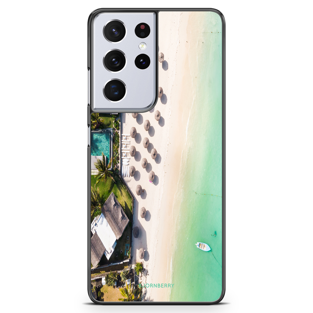 Samsung Galaxy S21 Ultra Case - Tropical Beach