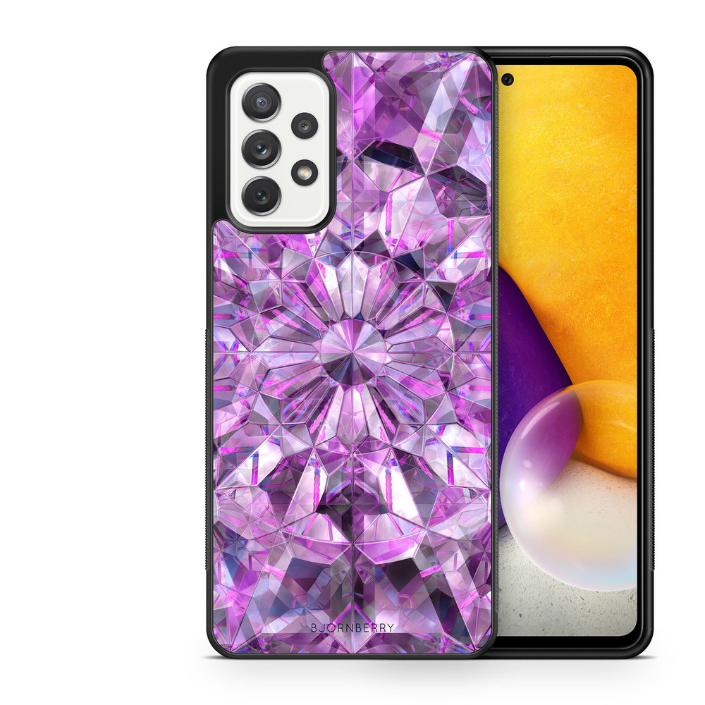 Samsung Galaxy A52/A52s 5G Case - Purple Crystals