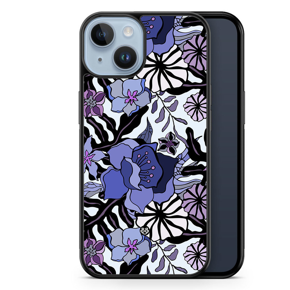 iPhone 14 Plus Case - Purple Flowers