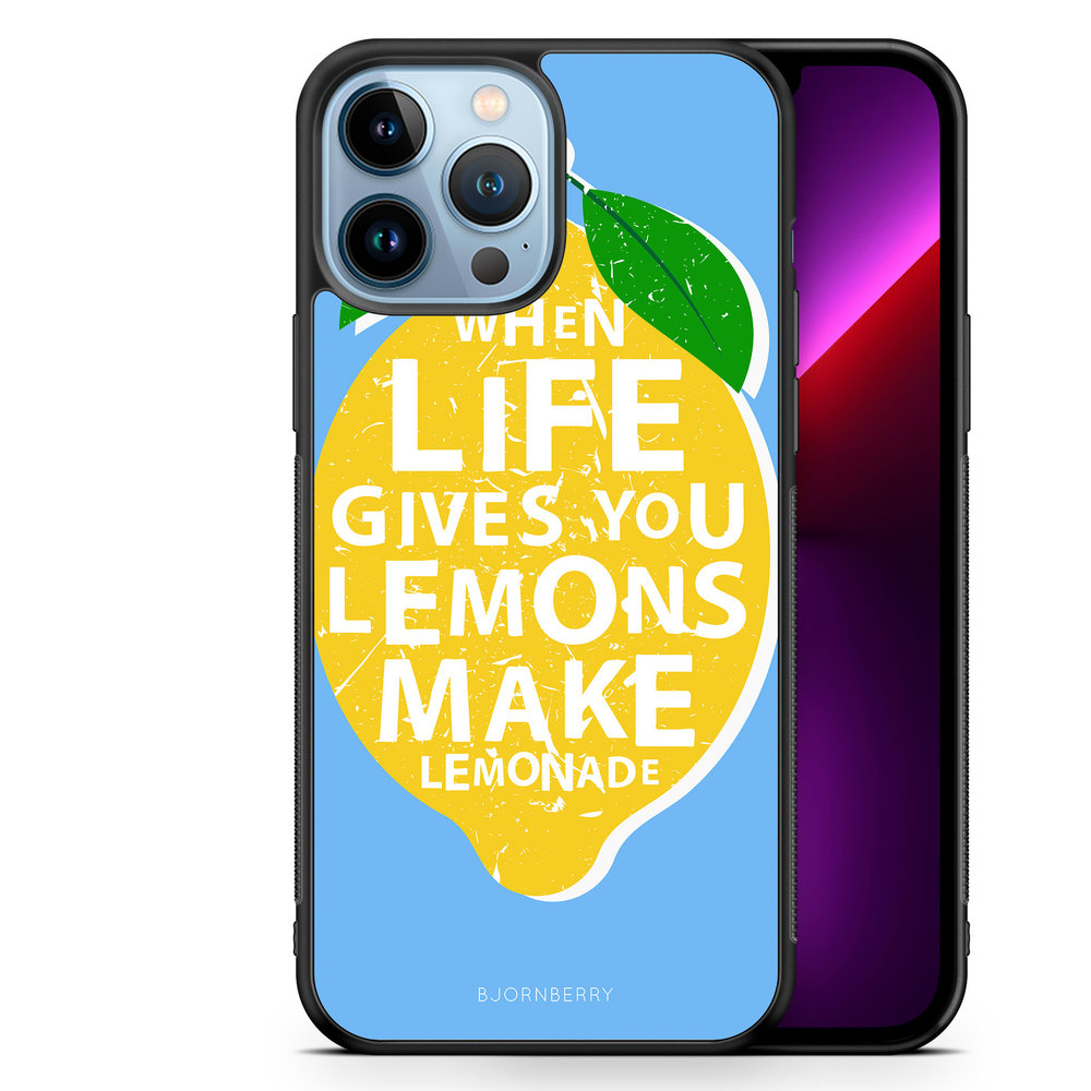 iPhone 13 Pro Max Case - Lemon Quote