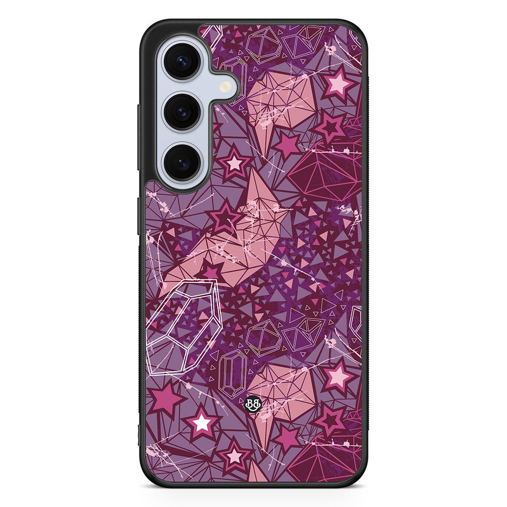 Samsung Galaxy S24 5G Case - Purple Stars