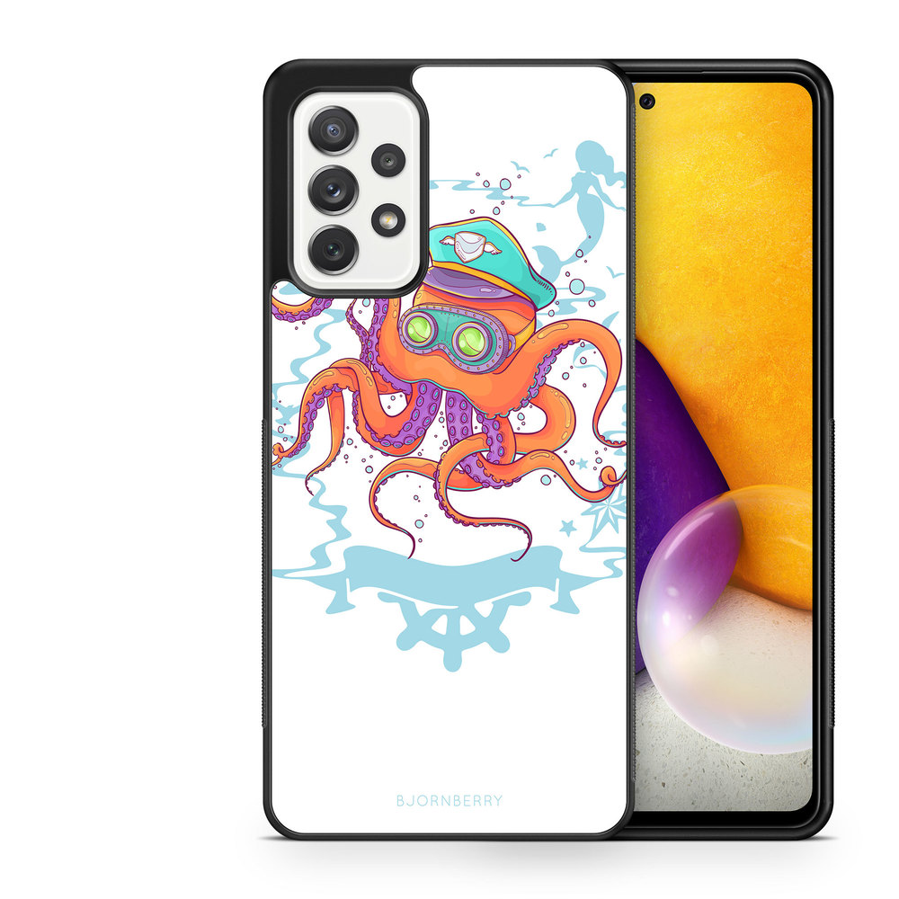 Samsung Galaxy A52/A52s 5G Case - Captain Octopus